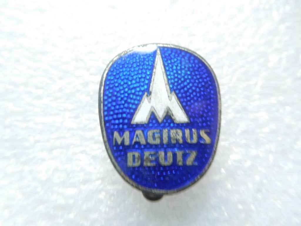speldje / broche Magirus Deutz emaille, Verzenden, Zo goed als nieuw, Overige onderwerpen