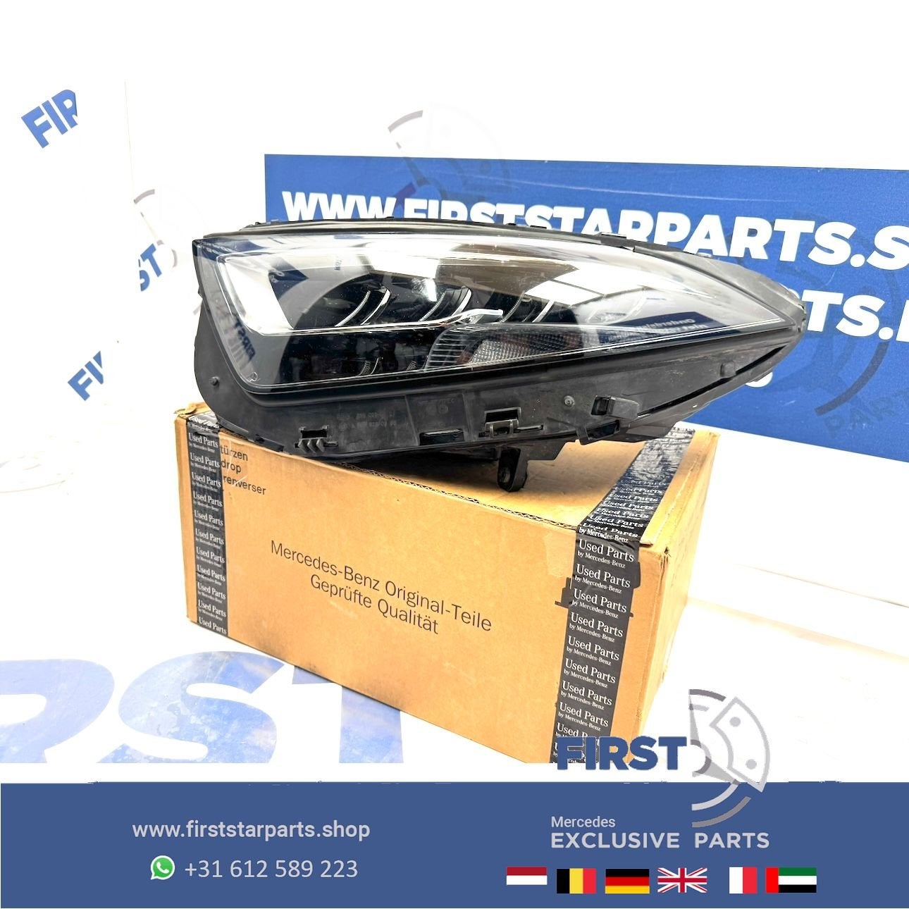 A2579067700 W257 C257 CLS HIGH PERFORMANCE LED KOPLAMP LINKS, Gebruikt, -, Ophalen of Verzenden, -