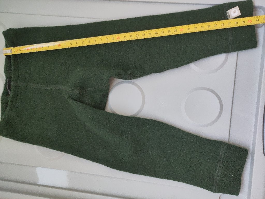 wollen leggings onderbroek Dilling, verfilt in was, ca mt 80, Gebruikt, Broekje, Jongetje of Meisje, Ophalen of Verzenden