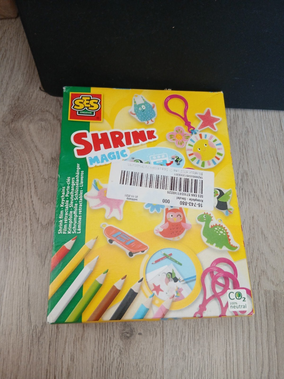 SES Creative Shrink Magic compleet knutselset, Dieren, Nieuw, Meerkleurig, Ophalen of Verzenden