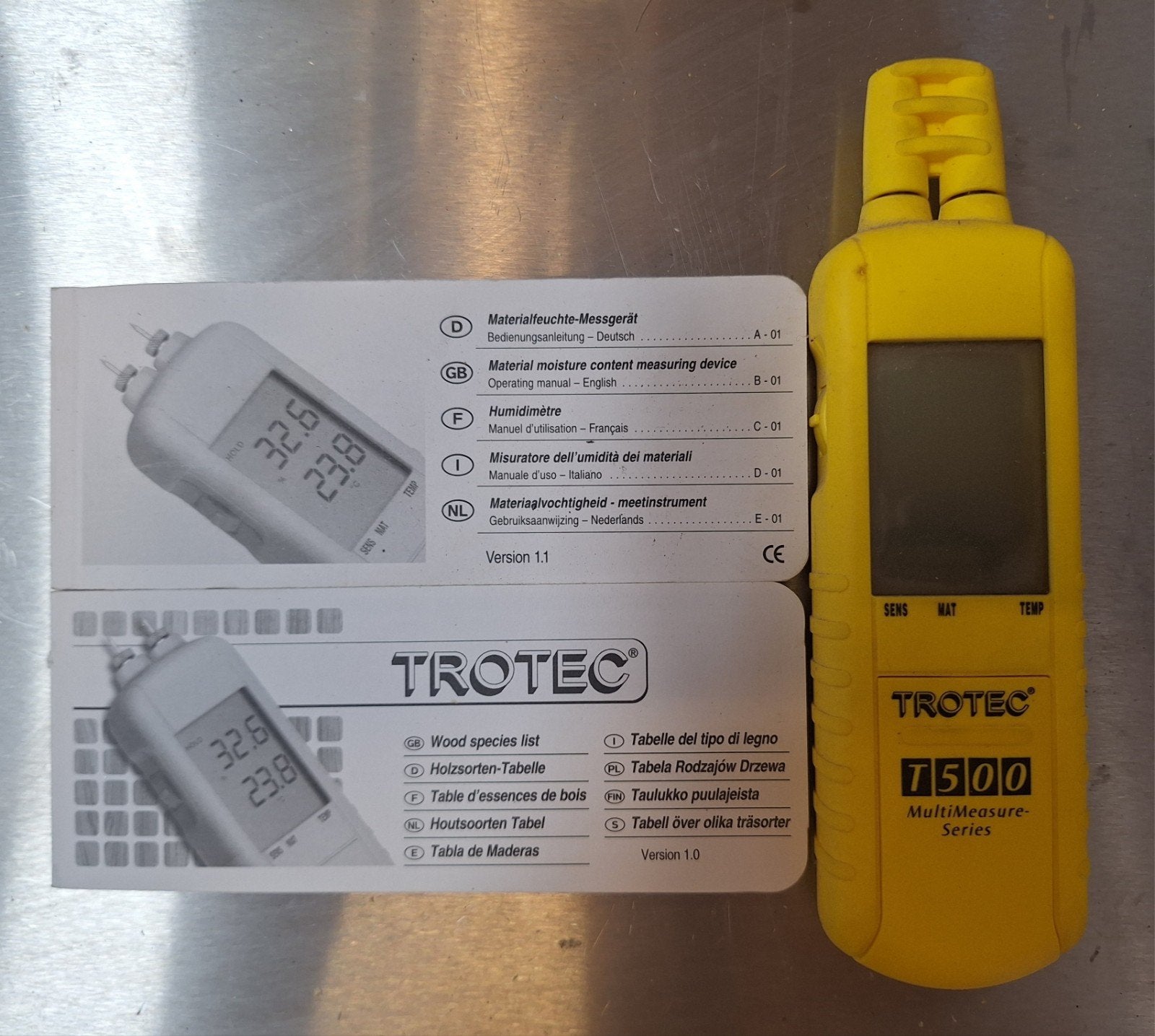 Trotec T500 Vochtmeter Professioneel Gebruik, Ophalen of Verzenden