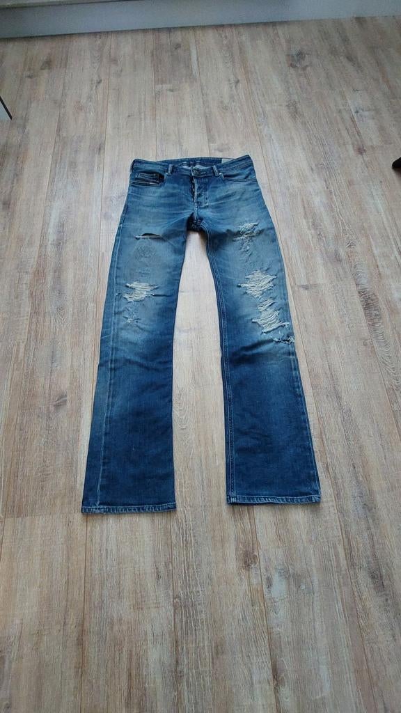 Diesel zatiny W31 L34, Kleding | Heren, Spijkerbroeken en Jeans, Ophalen of Verzenden, Gedragen, Blauw, W32 (confectie 46) of kleiner
