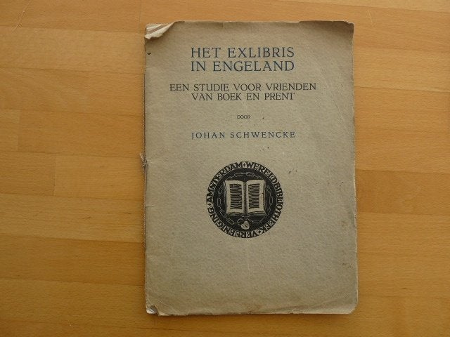 Het exlibris in Engeland, Johan Schwenke, 1936, Ophalen of Verzenden