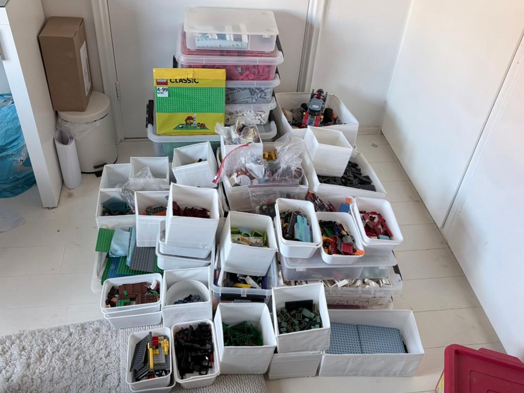 Lego partij groot, Ophalen, Overige thema's, Lego, Zo goed als nieuw