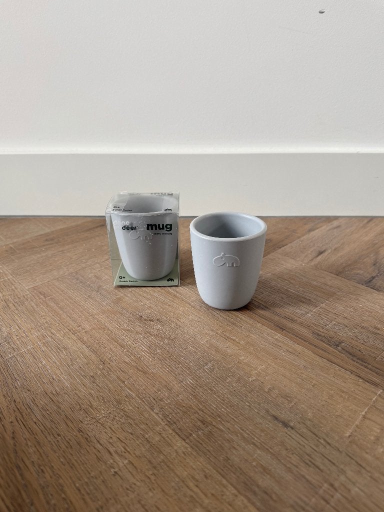 Nieuw 2x grijs Done by Deer Peekaboo beker peuter drinken, Kinderen en Baby's, Ophalen of Verzenden, Nieuw, Overige typen