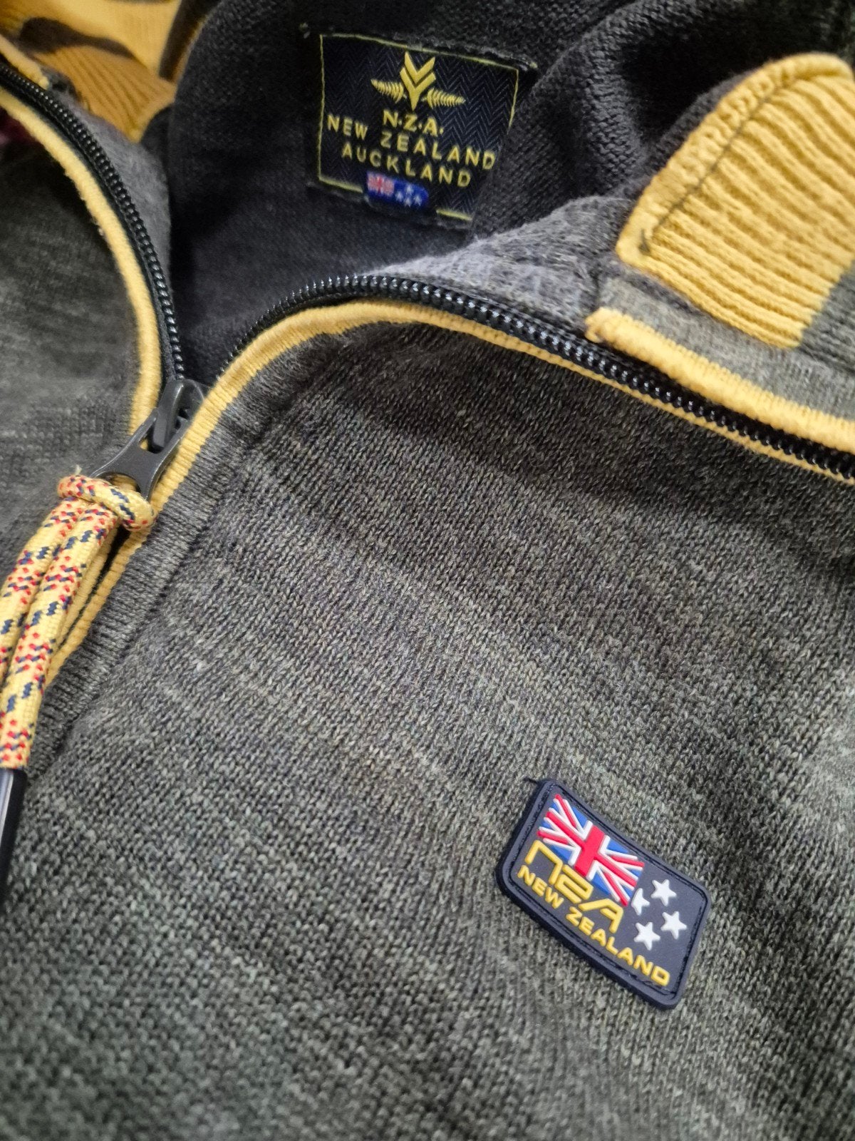 New Zealand Auckland NZA polo trui Zipper Maat XXXL 3XL, New Zealand Auckland, ., Trui of Vest, Ophalen of Verzenden