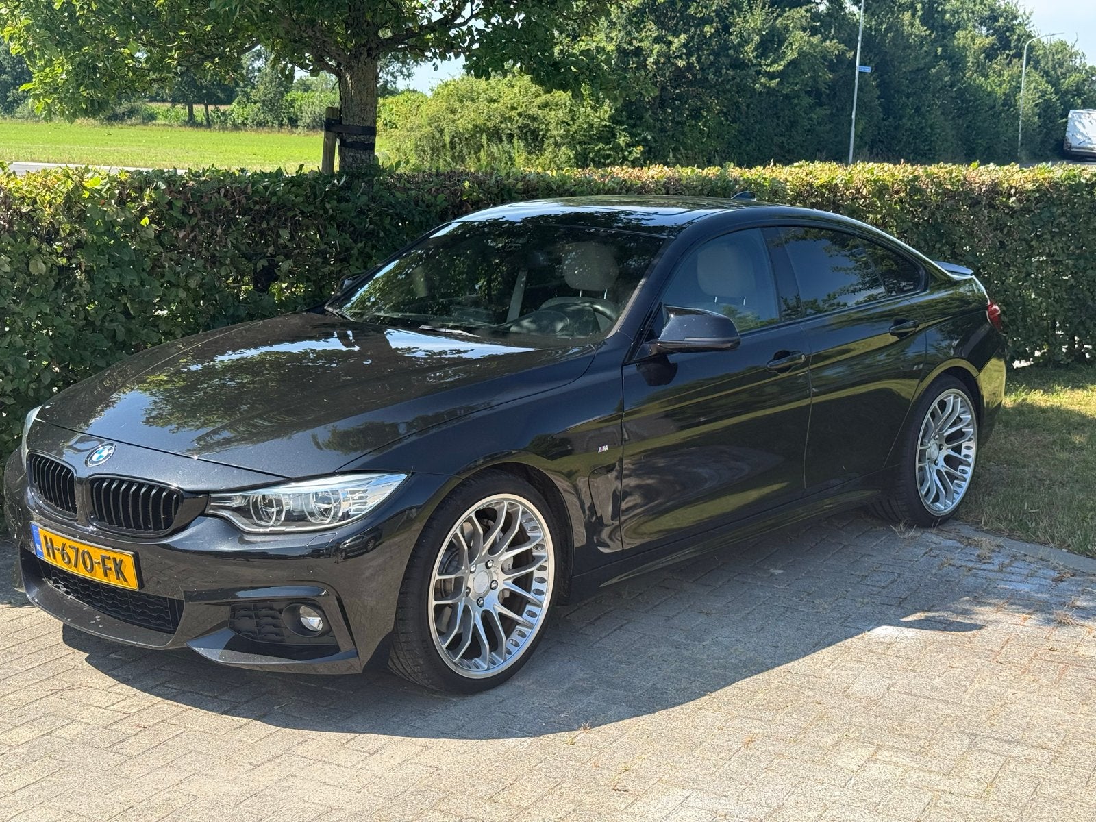 BMW 4-Serie 435IA 3.0 Xdrive Gran Coupe 2015 Zwart inruil, 4-Serie, 2500 kg, Zwart, Bedrijf
