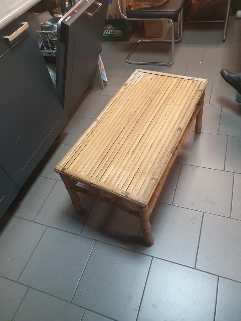 bamboe salontafel, Ophalen, 100 tot 150 cm, 50 tot 100 cm, Minder dan 50 cm