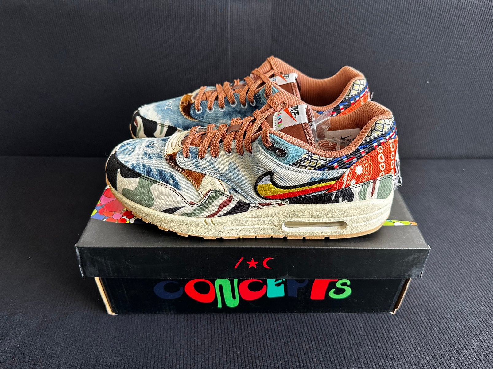 Concepts x Nike Air Max 1 SP / “Heavy” / Maat 44, Overige kleuren, Nieuw, Ophalen of Verzenden, Sneakers of Gympen
