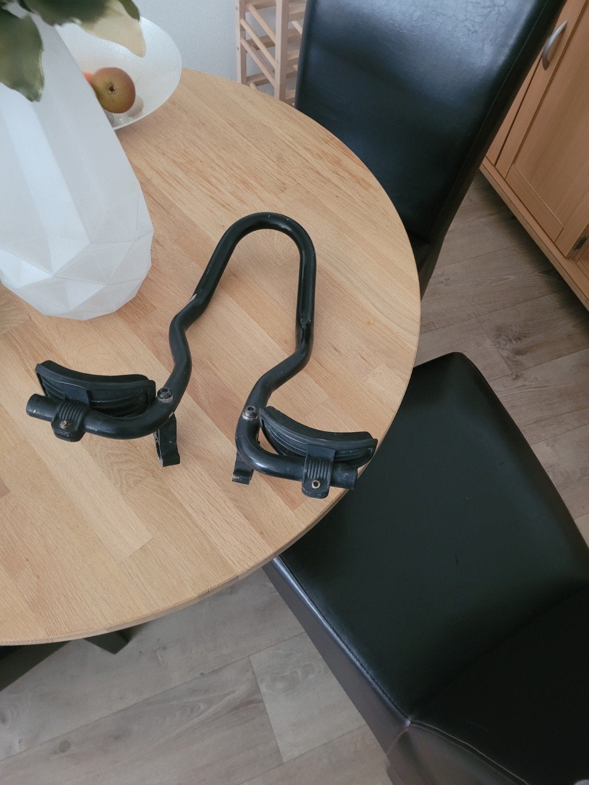 Ligstuur voor fiets, Ophalen