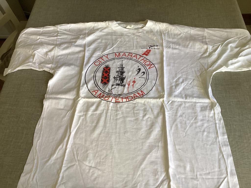 Shirt Amsterdam marathon 1992, Overige merken, Ophalen of Verzenden, Zo goed als nieuw, Kleding