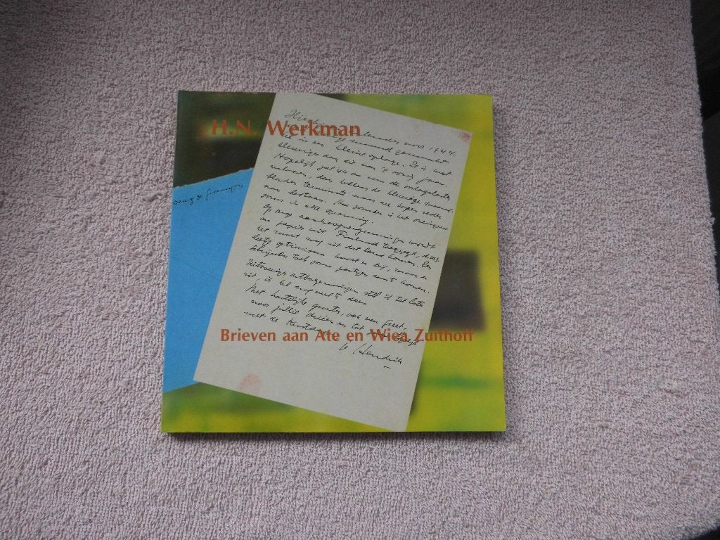 H.N. Werkman: Brieven aan Ate en Wiea Zuidema, 20e eeuw of later, Ophalen of Verzenden, Zo goed als nieuw, H.N. Werkman