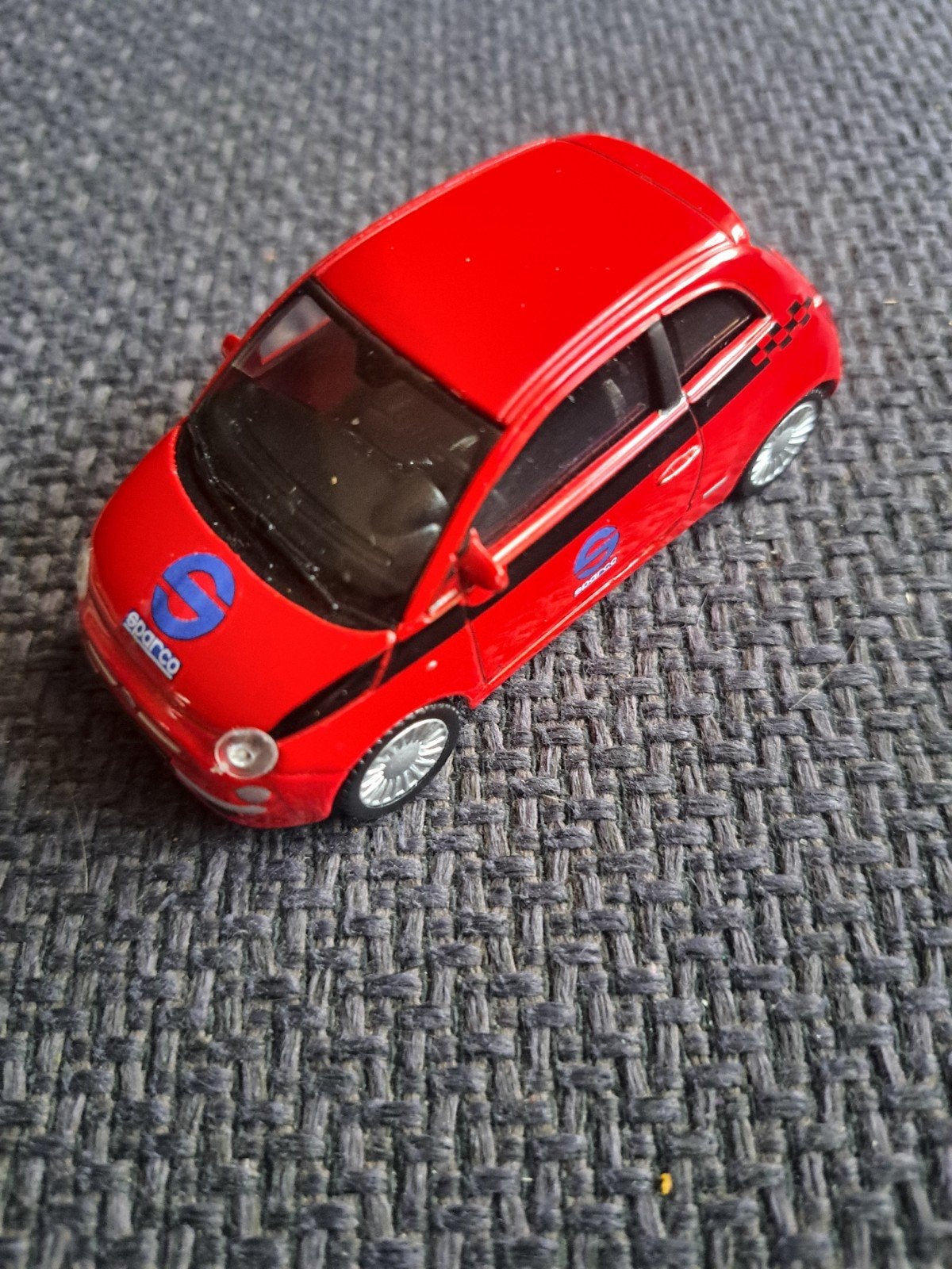 welly model fiat 500 "sparco", Auto, Ophalen of Verzenden, Zo goed als nieuw, N.b