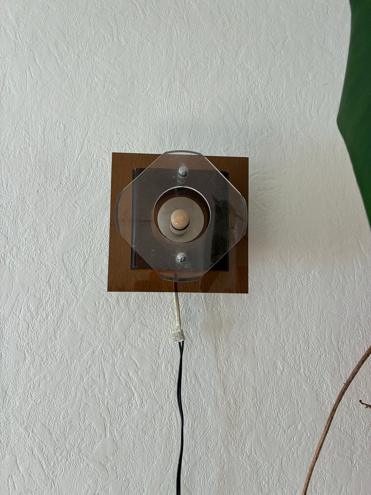 Vintage Herda Space Age wandlamp - Jaren '70 design, Ophalen of Verzenden