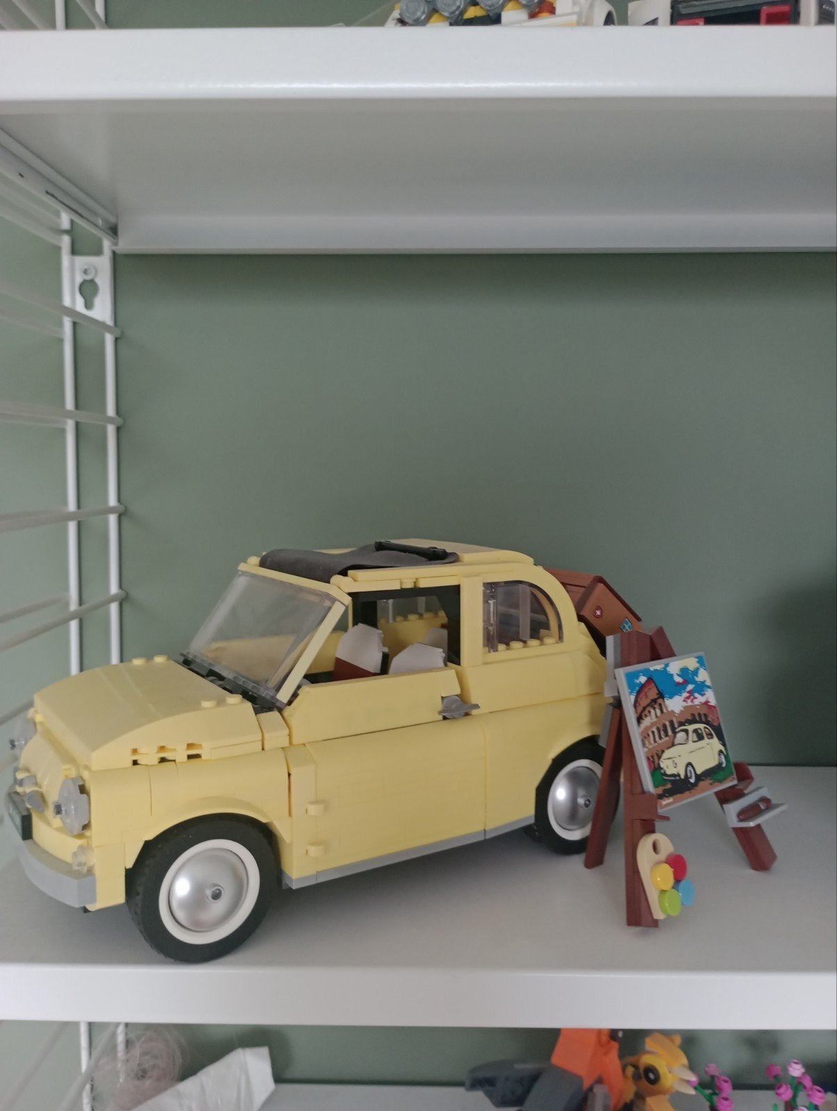 Lego Creator Expert Fiat 500 10271, Lego, Ophalen of Verzenden, Zo goed als nieuw, Compleet