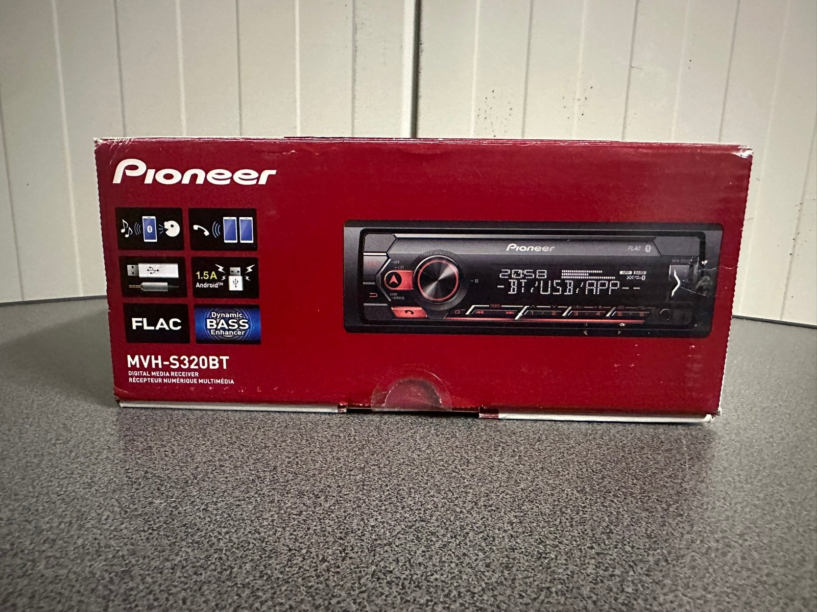 Pioneer MVH-S320BT - Autoradio met Bluetooth - USB, Ophalen of Verzenden, Zo goed als nieuw