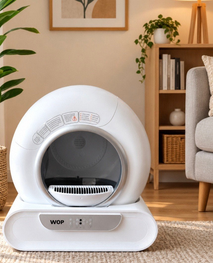 For Sale: Automatic Self-Cleaning Cat Litter Box, Dieren en Toebehoren, Kater
