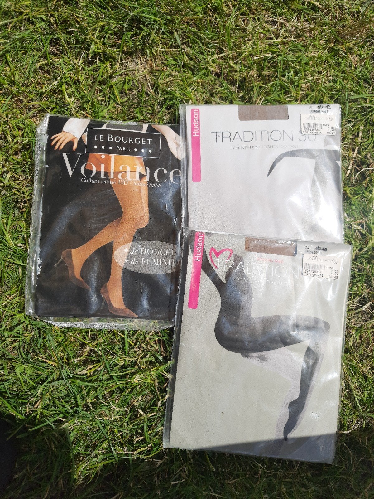 Nieuwe panty's: Le Bourget en Hudson Tradition, Kleding | Dames, Bruin, Nieuw, Maat 40/42 (M), Ophalen of Verzenden