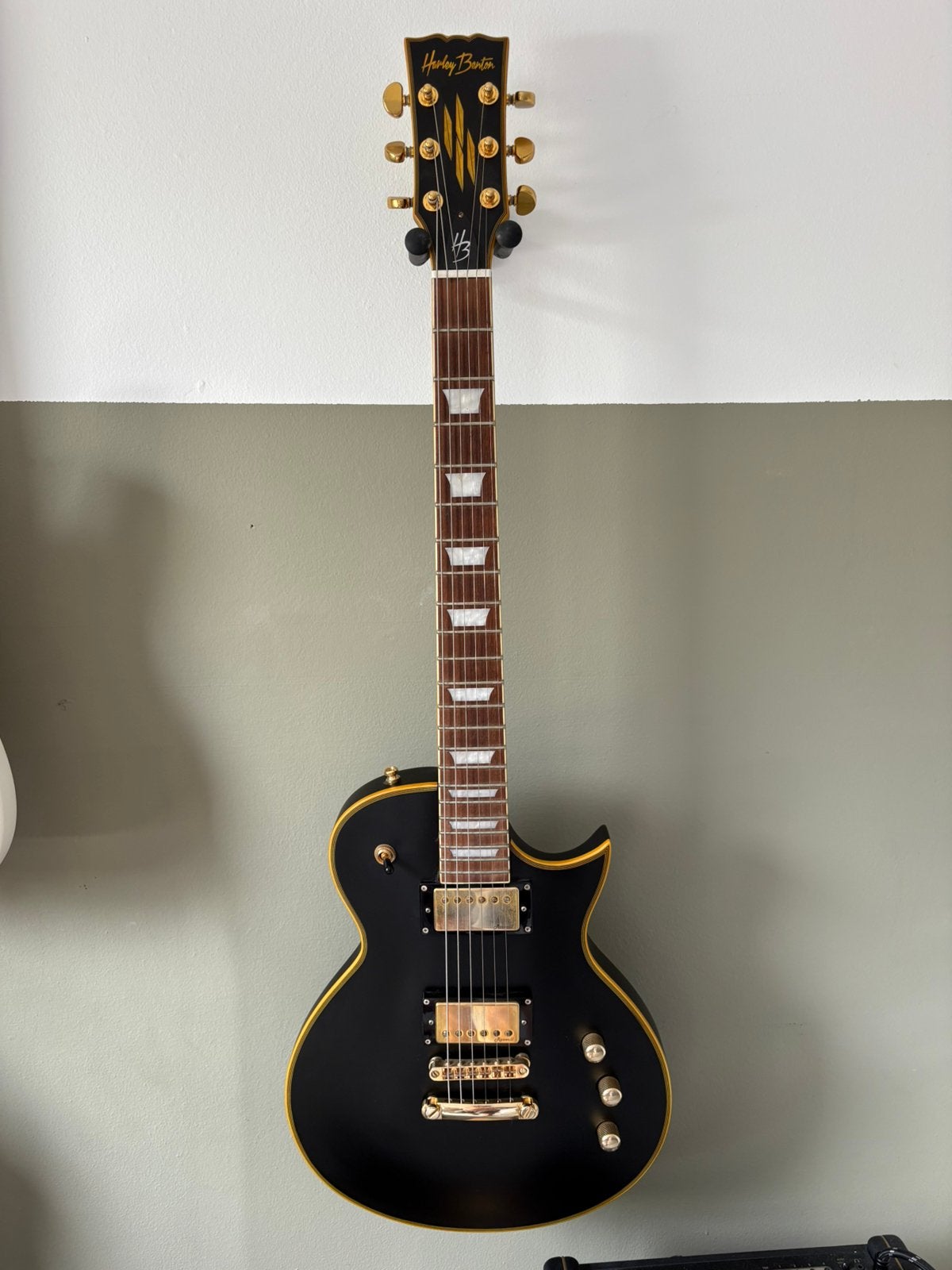 Harley Benton elektrische gitaar, Ophalen, Gebruikt, Solid body, Overige merken