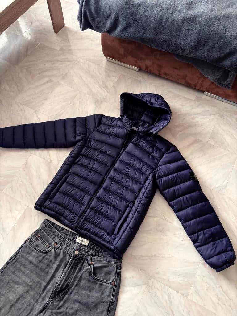 Stone Island Jas ZSM weg, Verzenden, Gedragen, Overige maten, Blauw