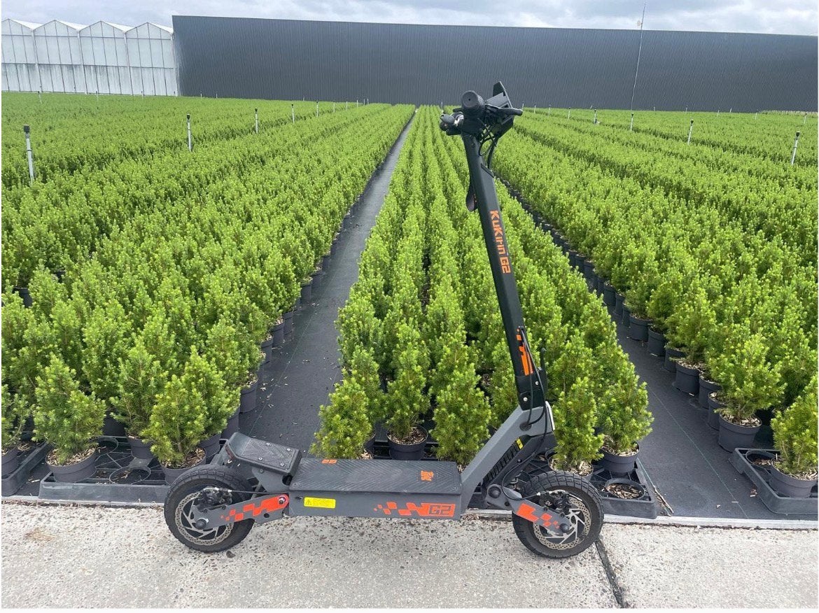 Kukirin g2, Ophalen of Verzenden, Zo goed als nieuw, Elektrische step (E-scooter)