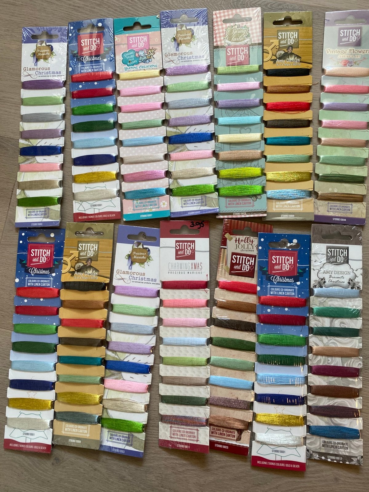 14 x Stitch borduurgaren, Ophalen of Verzenden, Nieuw, Borduurgaren of Zijde