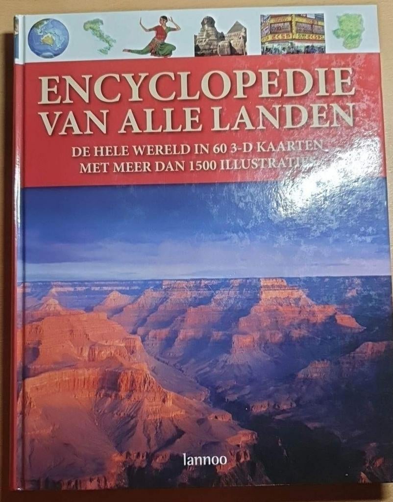 Encyclopedie van alle Landen met meer dan 150 illustraties., Boeken, Ophalen of Verzenden, Nieuw