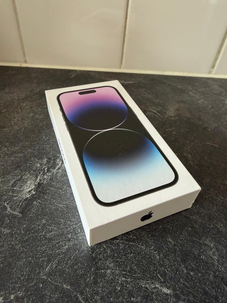 iPhone 14 Pro 128GB, Ophalen, Paars, 88 %, Zo goed als nieuw