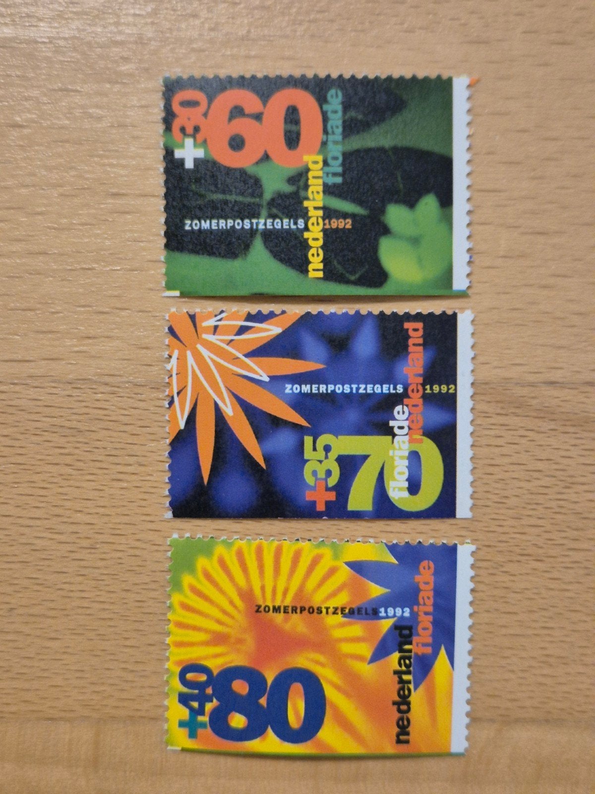 Nederland 1992 zomerzegels (uit PB45), Ophalen of Verzenden, Na 1940, Postfris