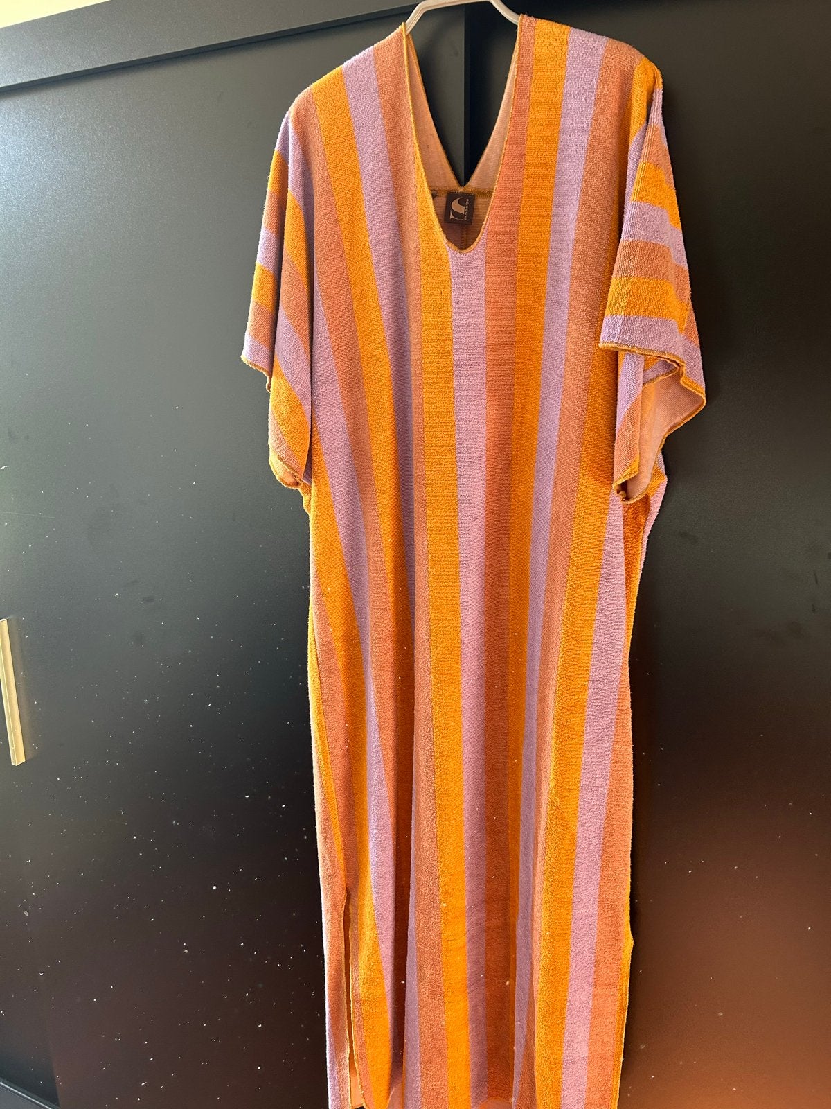Speezys Kaftan - Comfortabele en stijlvolle strandjurk, Maat 38/40 (M), Oranje, Ophalen of Verzenden, Gedragen