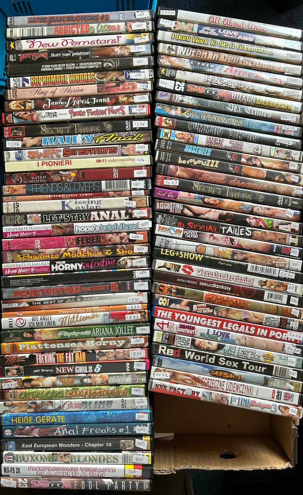 DVD’s volwassenen, Vanaf 18 jaar, Ophalen of Verzenden, Gebruikt