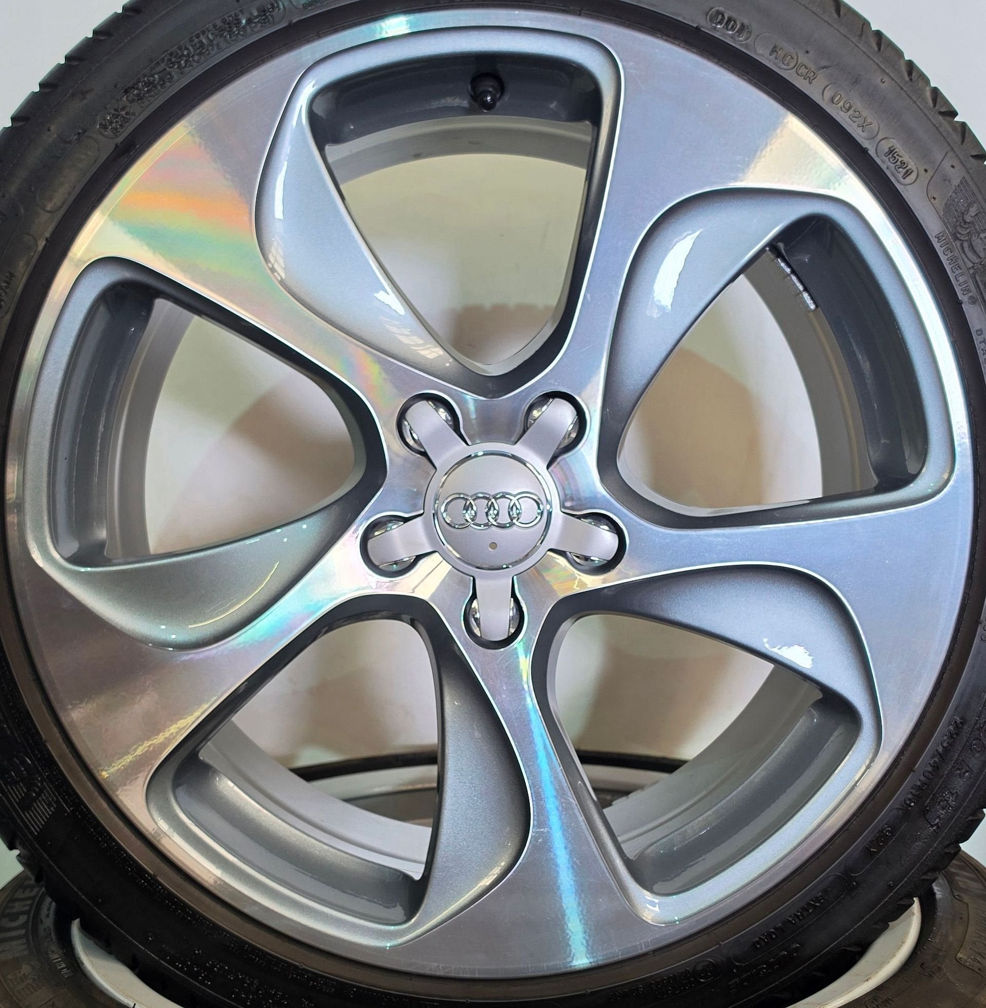 Audi A3 S3 S-Line 18 inch originele velgen met 225-40-18, 18 inch, Gebruikt, -, -