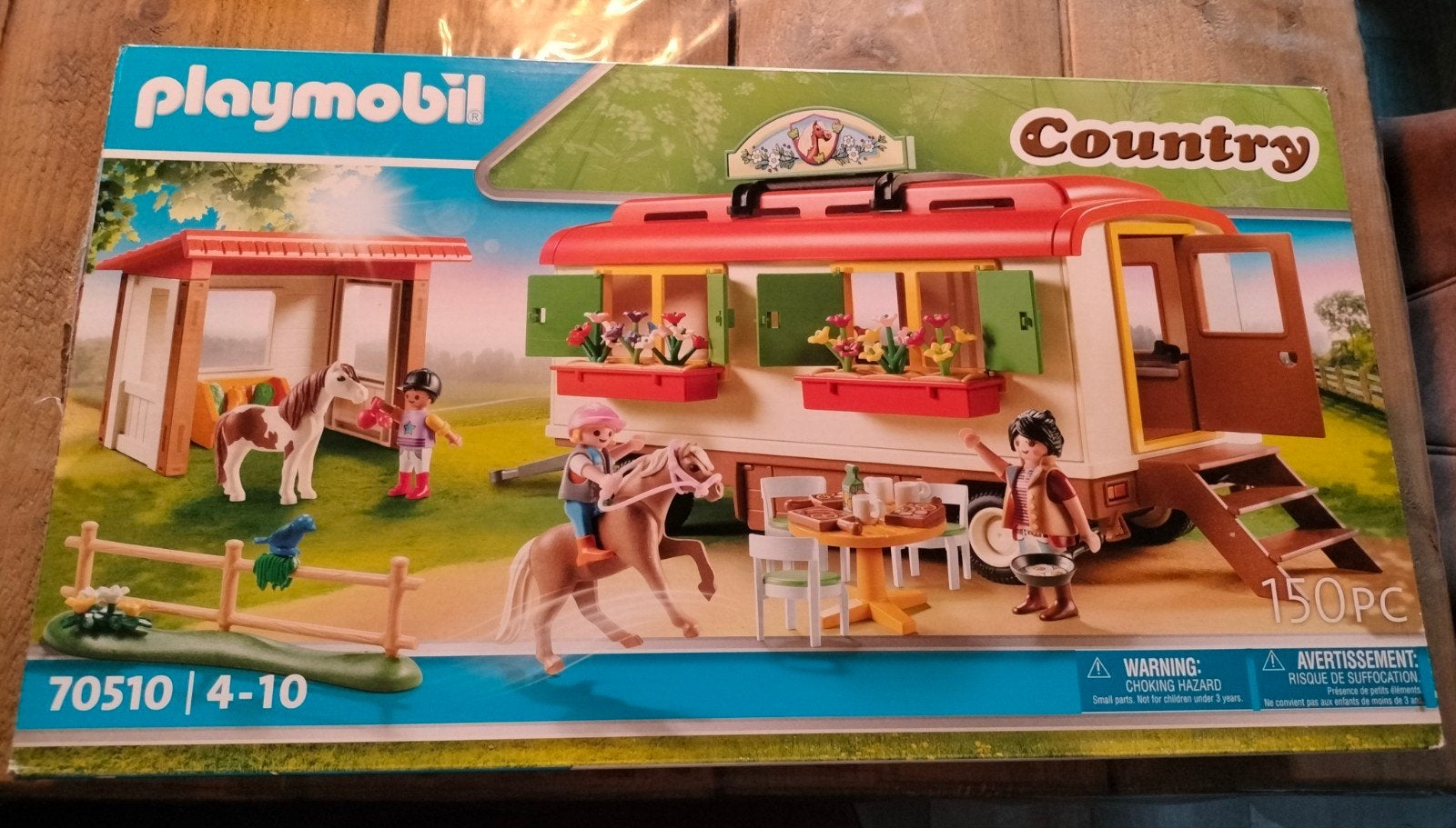Playmobil Country 70510 Ponykamp Aanhanger, Ophalen, Complete set, Zo goed als nieuw, Country