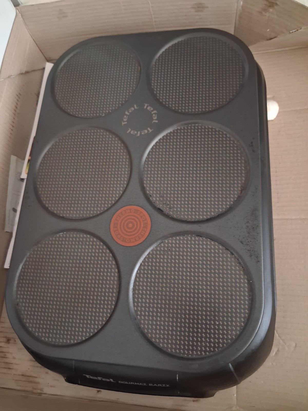 Tefal Gourmet Party Raclette - 6 personen, Ophalen of Verzenden, Gebruikt, 4 t/m 7 personen