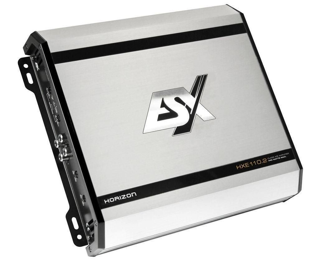 ESX Horizon 2 kanalen auto versterker HXE110.2, ., Nieuw, Ophalen of Verzenden, .
