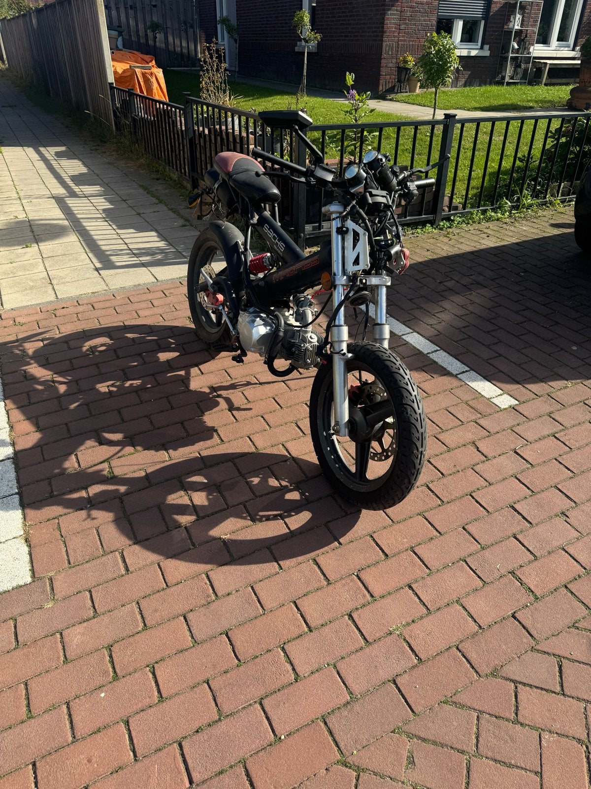 Sachs Madass 125 - Project Brommer (Loopt niet), Fietsen en Brommers, Ophalen, Gebruikt, Maximaal 45 km/u