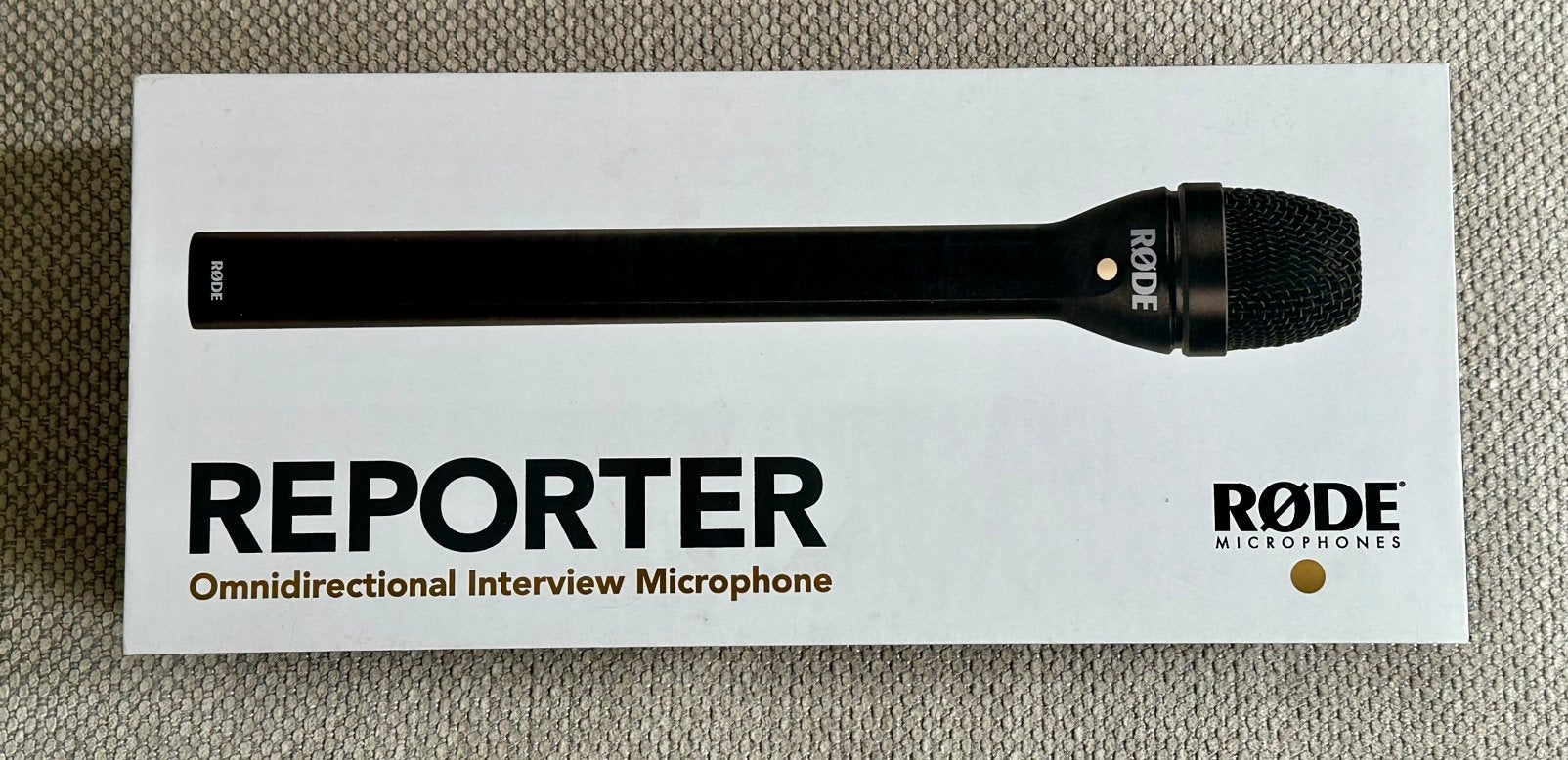 Røde Reporter Microfoon, Ophalen of Verzenden, Zo goed als nieuw