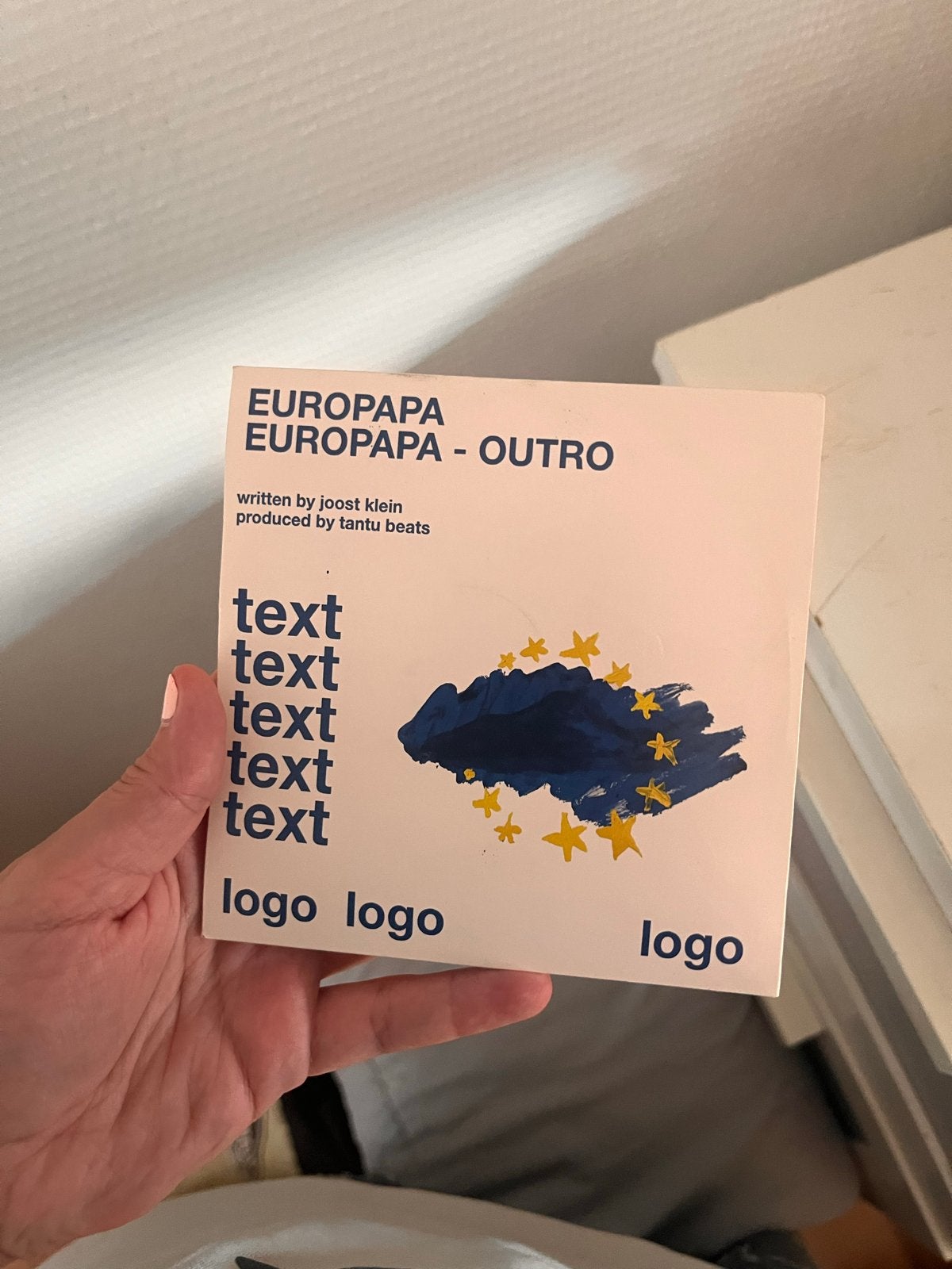 Joost Klein Europapa Officiële CD - Uitverkocht, Cd's en Dvd's, Ophalen of Verzenden, Zo goed als nieuw, Single