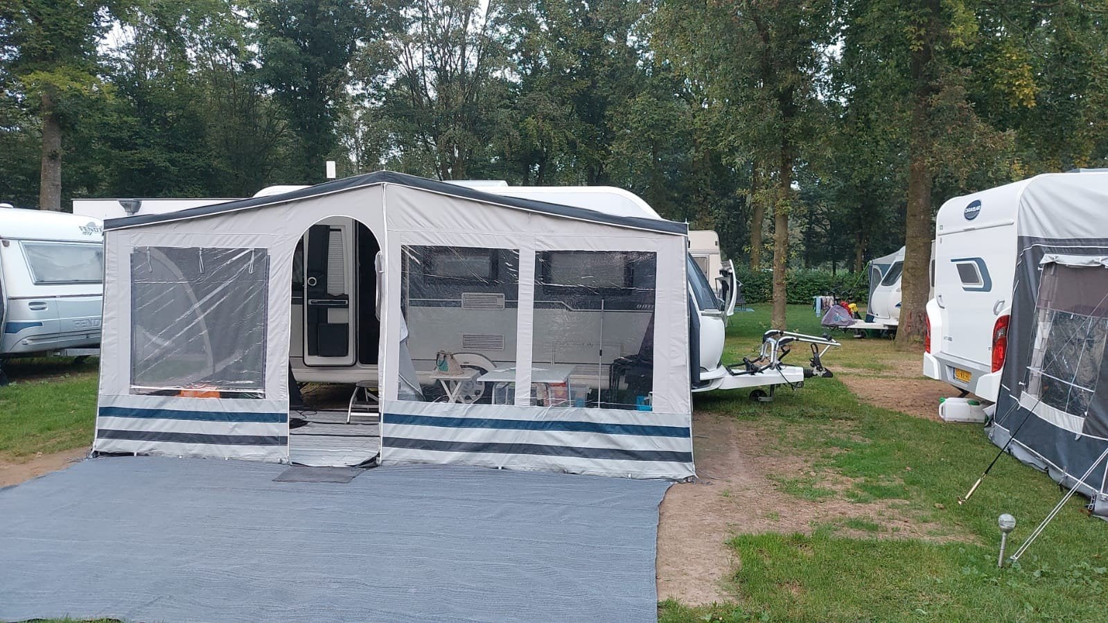Luifel/voortent met losse voorwand, kamperen, Ophalen
