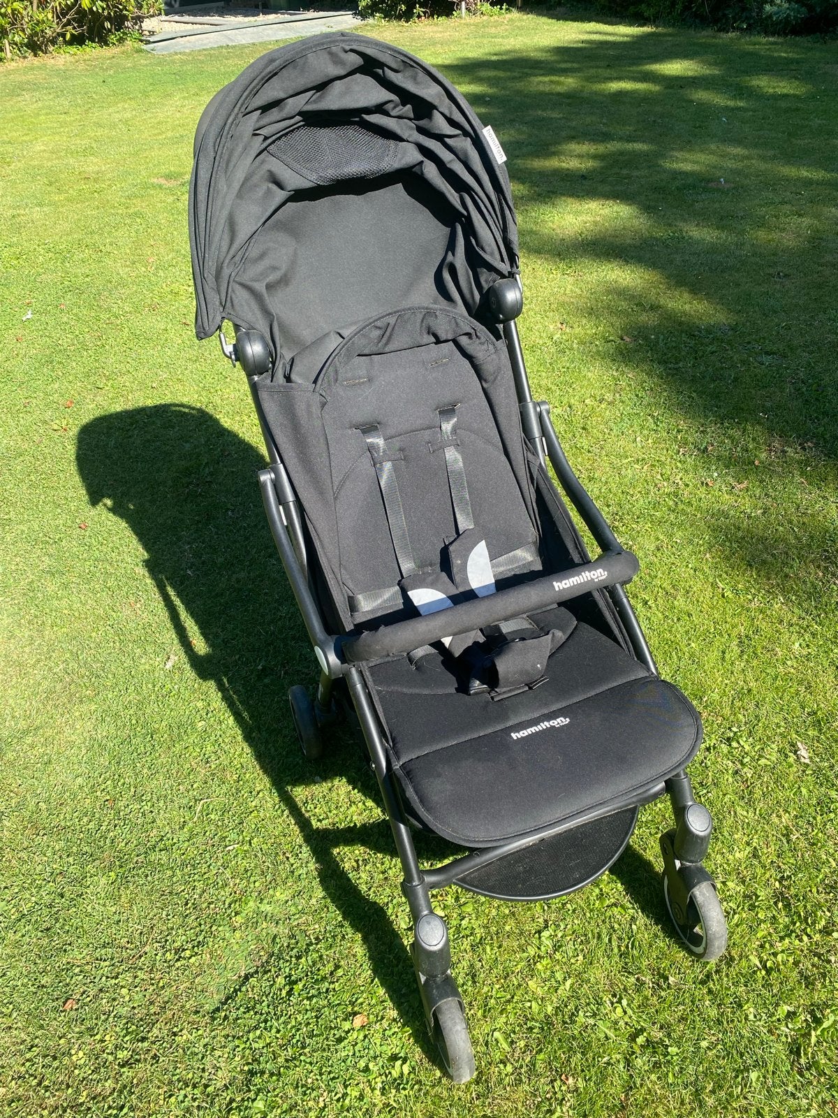 Hamilton buggy - Zwart - Zo goed als nieuw, Ophalen, Zo goed als nieuw, Overige merken, Verstelbare rugleuning