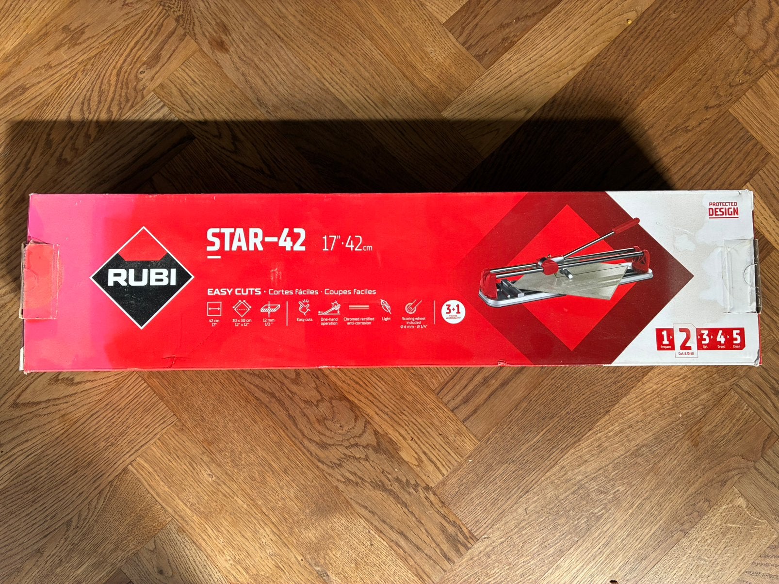 Tegelsnijder RUBI Star 42, Ophalen of Verzenden, Gebruikt