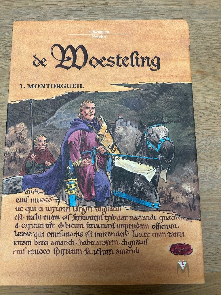 De Woesteling 1 hardcover (Talent Millennium), Eén stripboek, Ophalen of Verzenden, Zo goed als nieuw