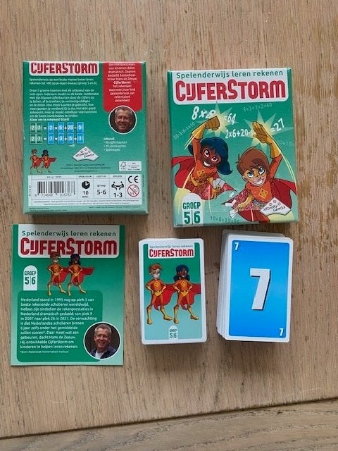 cijferstorm.spelenderwijs leren rekenen.groep5/6, Ophalen of Verzenden, Rekenen