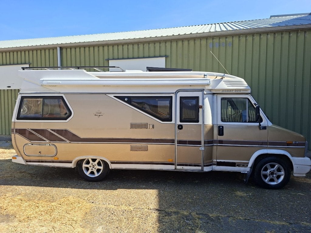 Hobby 600 2.5 TD WEGENBELASTINGVRIJ, Ringverwarming, Fiat, Hobby, Bestuurdersdeur