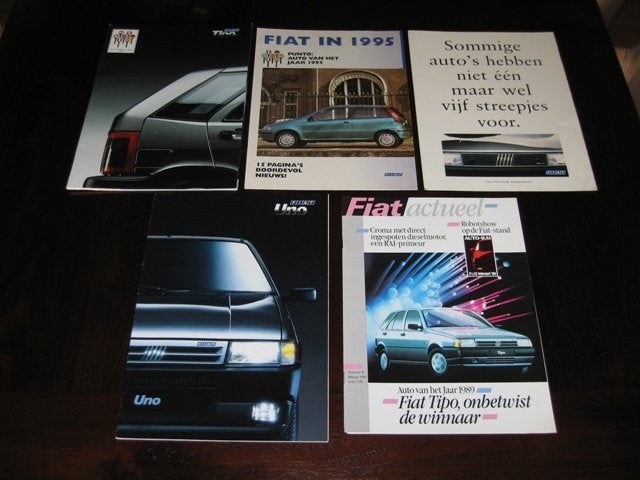 Fiat Folders, Ophalen of Verzenden, Zo goed als nieuw, Overige merken, Fiat