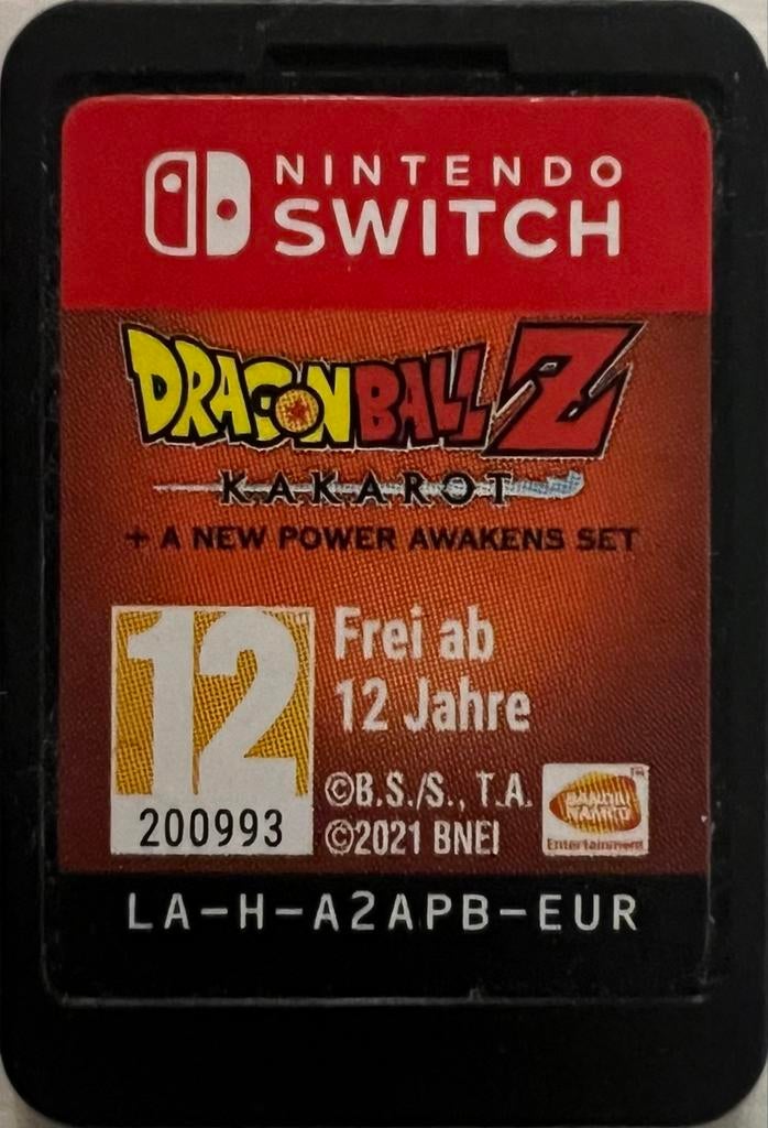 Dragon Ball Z Kakarot + A New Power Awakens Set Switch, 1 speler, Ophalen of Verzenden, Zo goed als nieuw, Role Playing Game (Rpg)