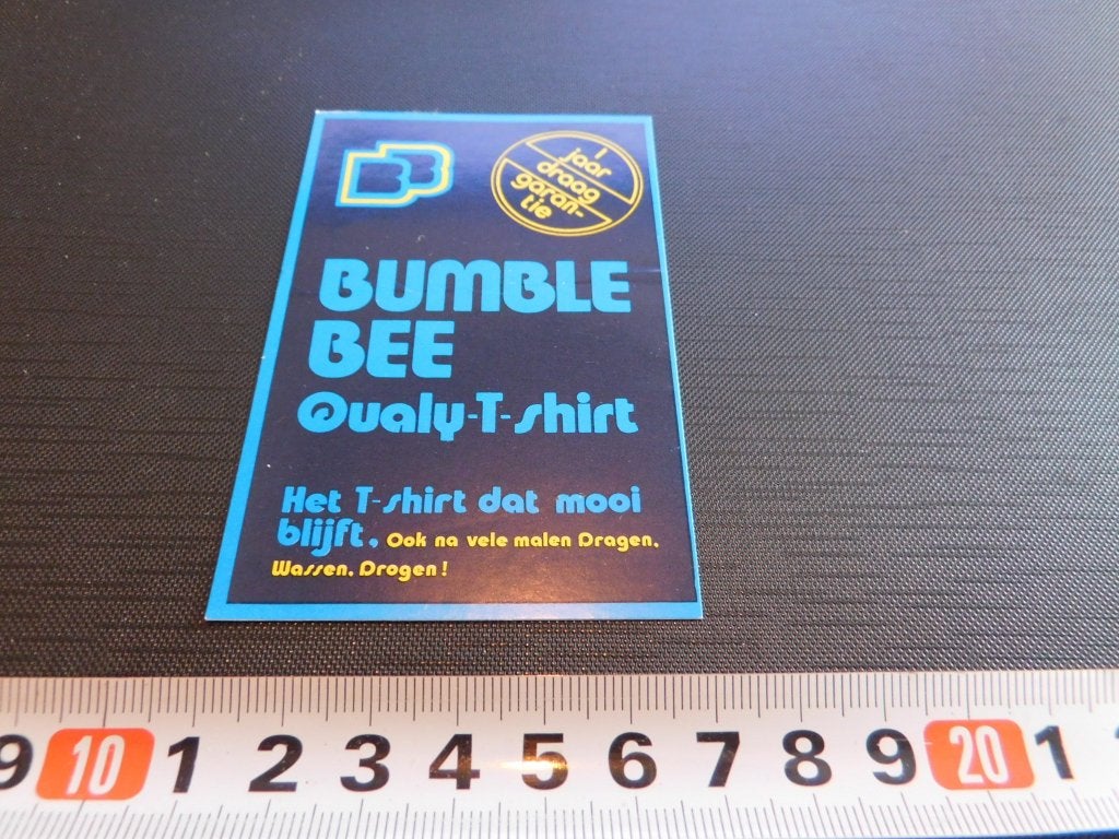 sticker Bumble Bee Qualy T Shirt  *, Ophalen, Zo goed als nieuw