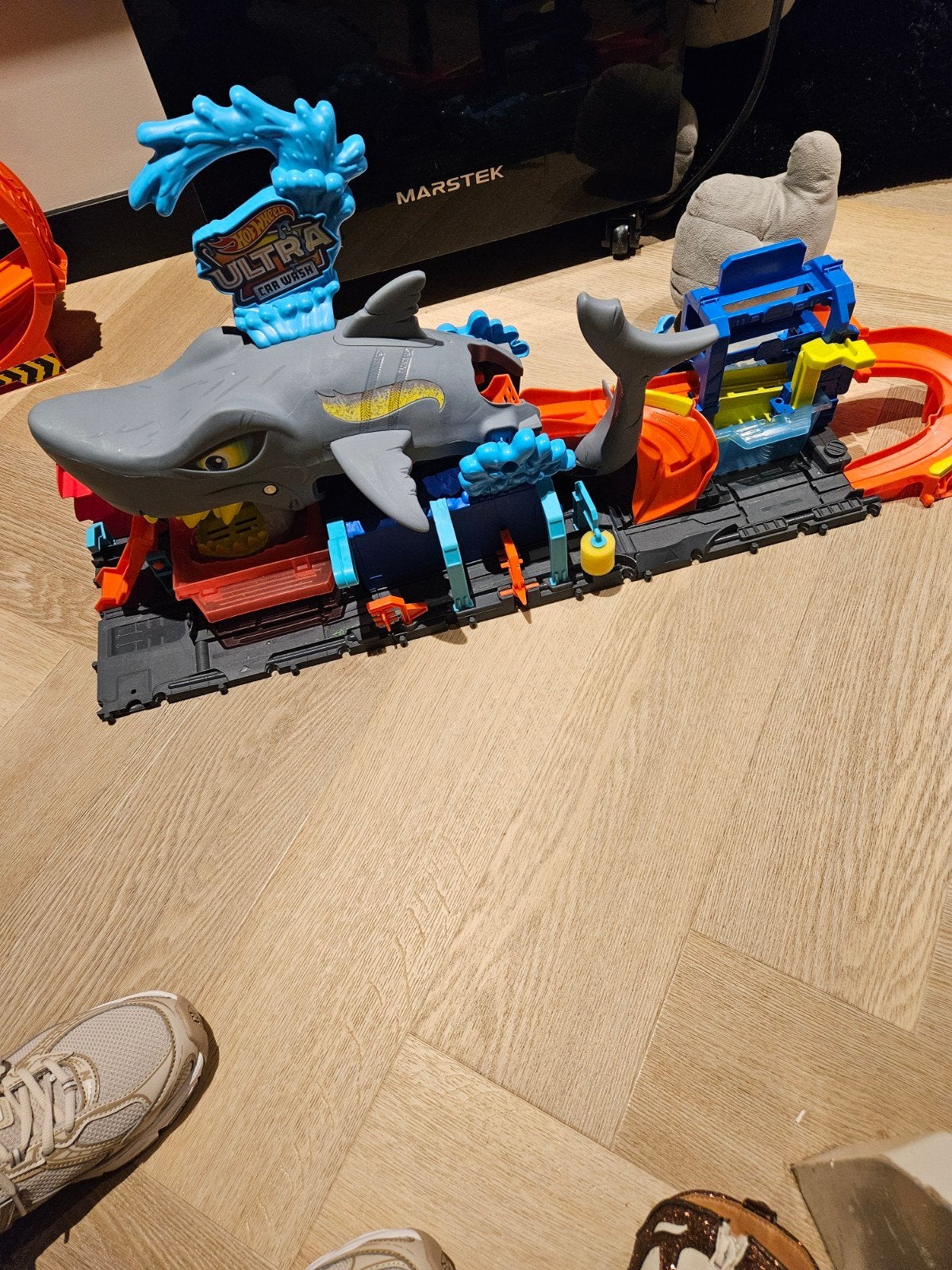 Hot Wheels Baan Shark Car Wash, Ophalen, Zo goed als nieuw