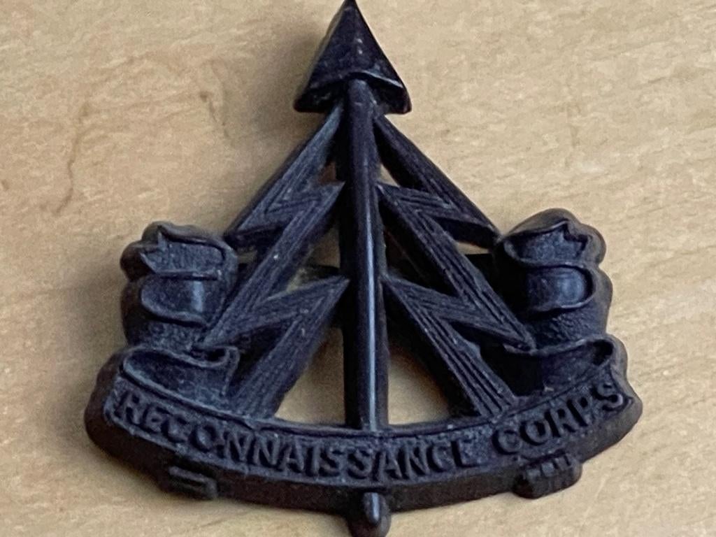 WW2 Engels, embleem, economy, Recce, -Marines-RAC-RASC, Ophalen of Verzenden, Landmacht, Engeland, Embleem of Badge