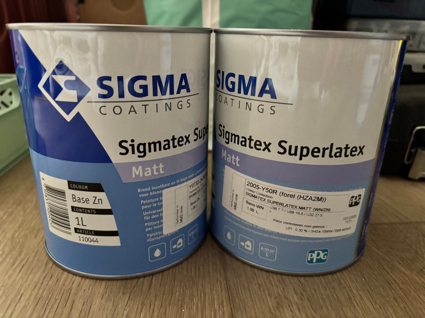 Bruine Sigma Sigmatex Superlatex (brown sugar), Ophalen, Nieuw